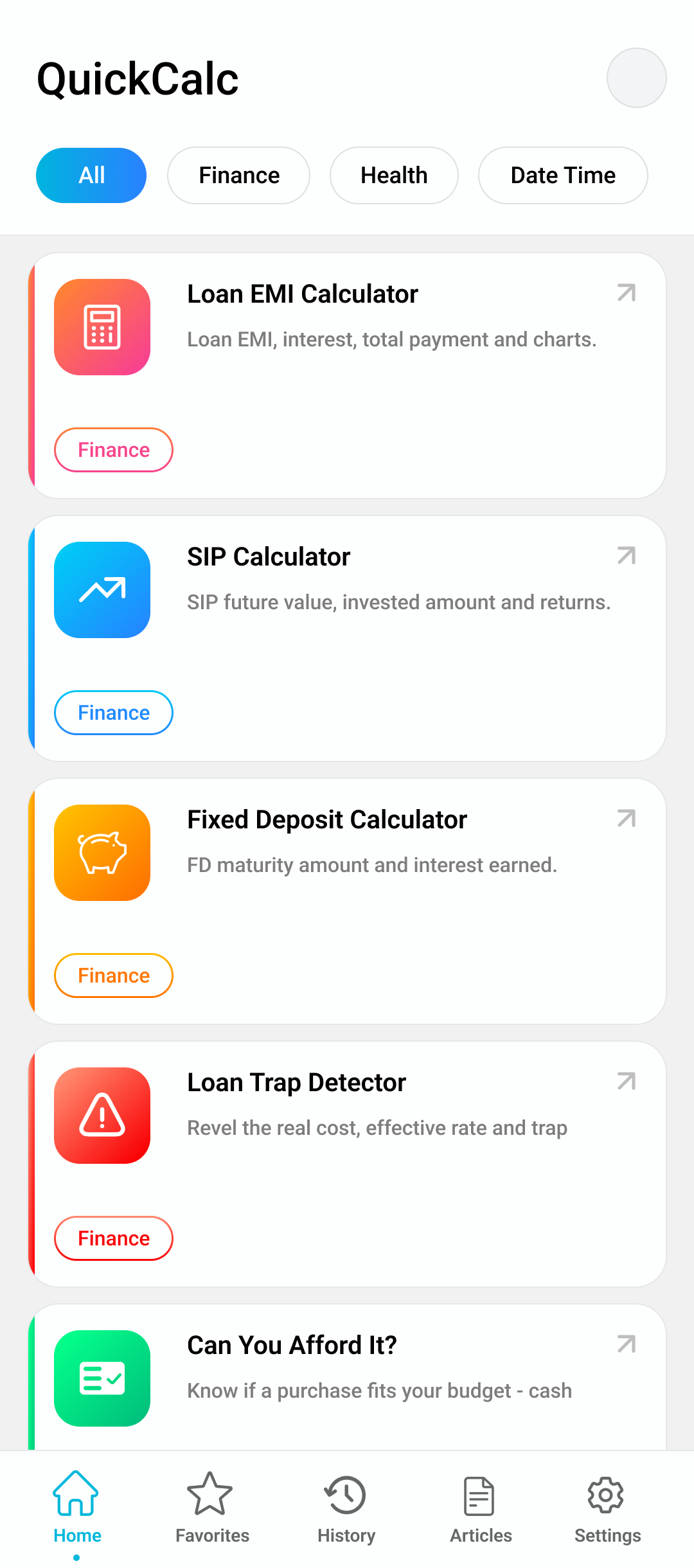 Loan Wizard Home