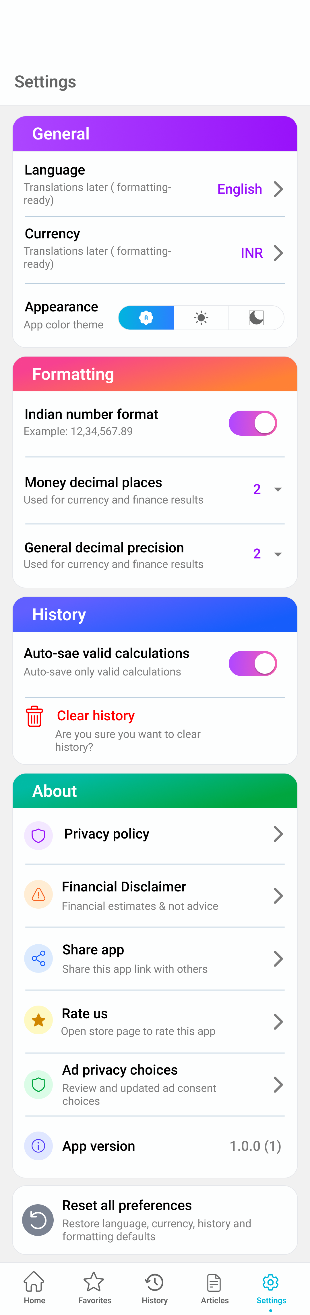 Articles
